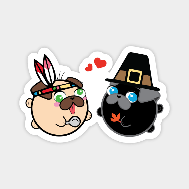 Poopy & Doopy - Thanksgiving Magnet by Poopy_And_Doopy