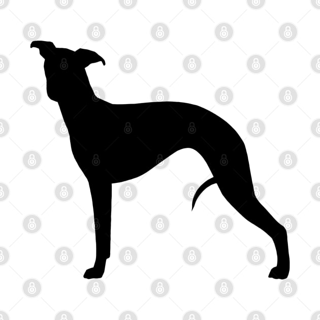 Whippet Silhouette by Coffee Squirrel