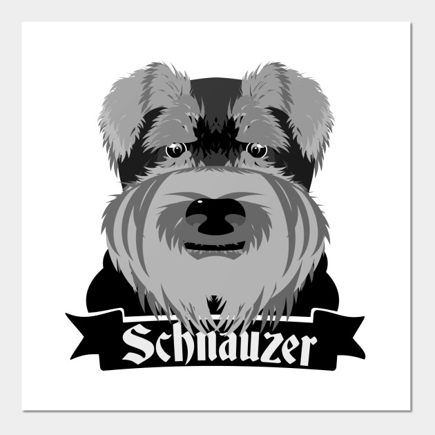 Schnauzer Puppy Posters And Art Prints Teepublic Uk