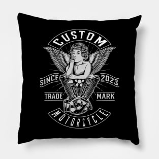 Cupid Custom Motorcycle Pillow