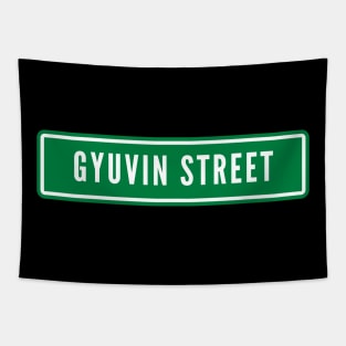 ZEROBASEONE Gyuvin Street Sign Tapestry