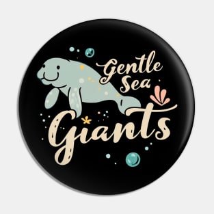 Manatee Pin