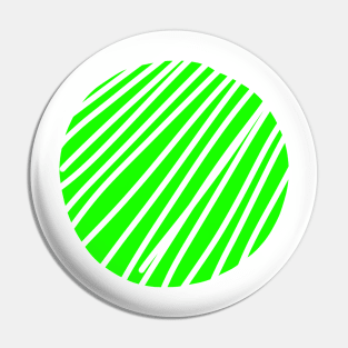 green circle design Pin
