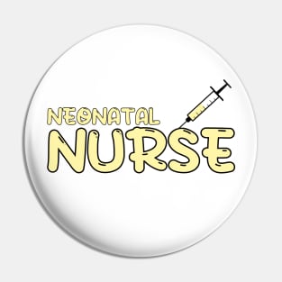 Neonatal Nurse Yellow Pin