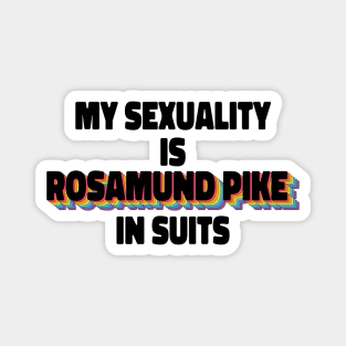 My Sexuality Is Rosamund Pike In Suits Magnet