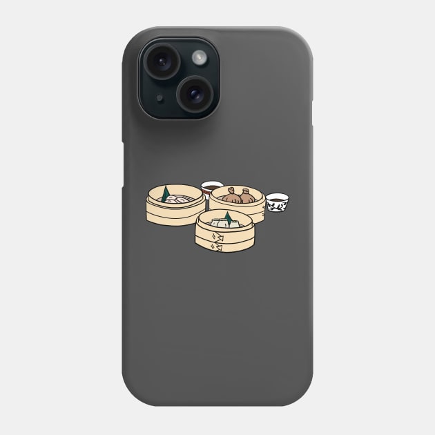 Dim Sum Phone Case by Das Brooklyn