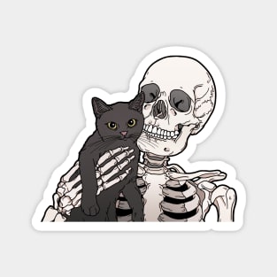 Lil cat friend Magnet