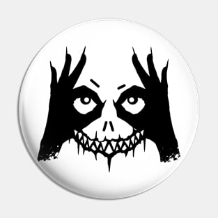 A sinister smile Pin