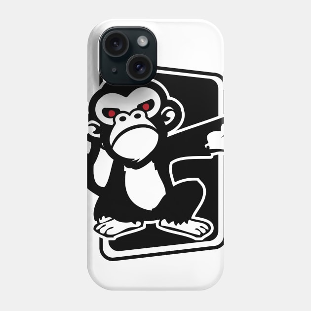 monkey meme Phone Case by manuvila