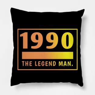 1990 Birthday Pillow