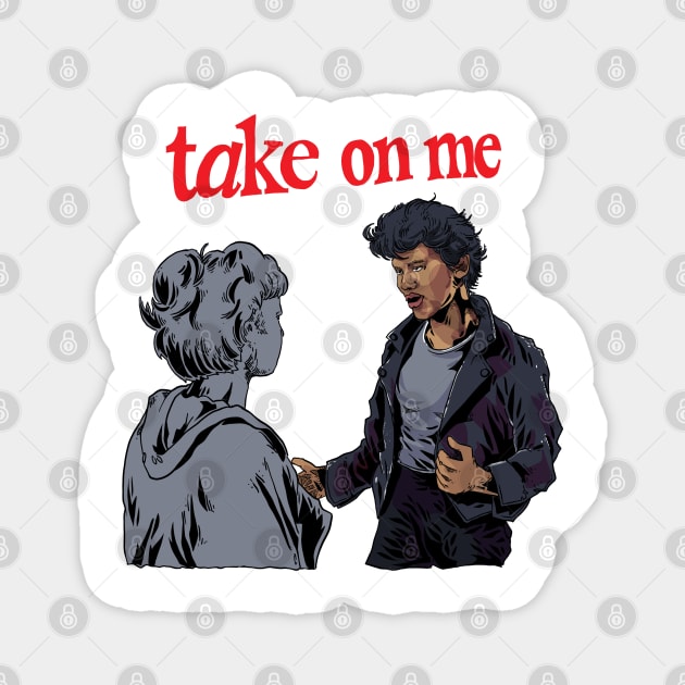 Take on me Magnet by G00DST0RE