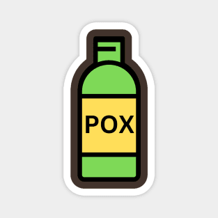 Pox Bottle Magnet