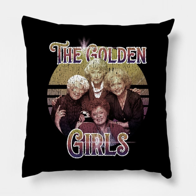 vintage golden girls legend Pillow by THE SUP OMO