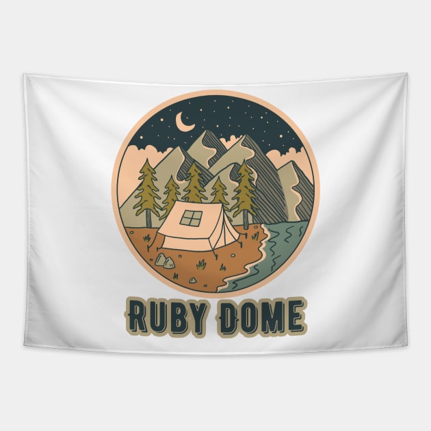 Ruby Dome Tapestry by Canada Cities