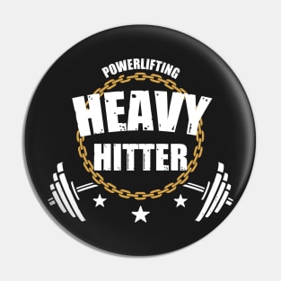 Powerlifting Heavy Hitter Pin