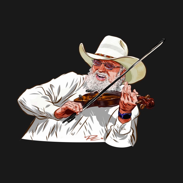 Charlie Daniels - An illustration by Paul Cemmick by PLAYDIGITAL2020