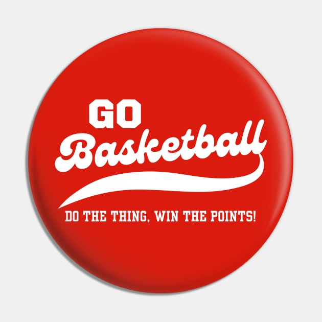 Go Basketball Pin by Etopix