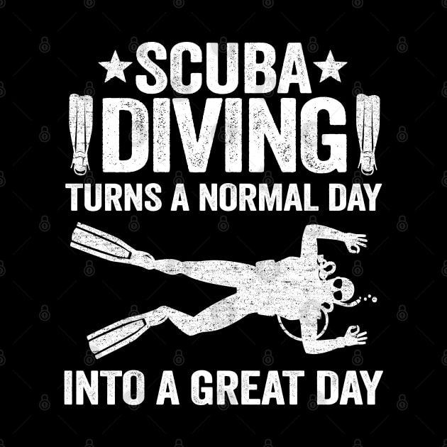 Funny Diver Gift Scuba Diving Day Quote Divers by Kuehni