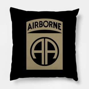 82nd Airborne Patch (subdued) Pillow