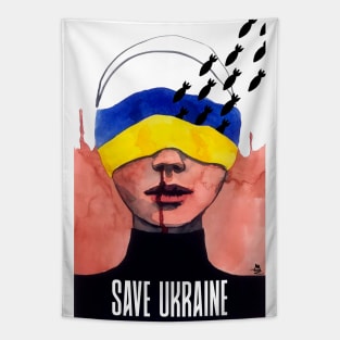 Save Ukraine Tapestry