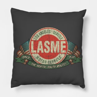 Los Angeles Seattle Motor Express LASME 1932 Pillow