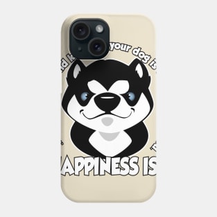 Welcome home Husky Phone Case