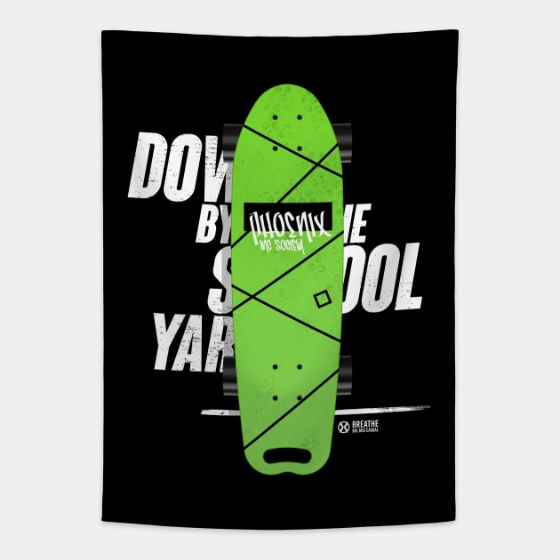 DOWN BY THE SCHOOLYARD Tapestry by azified