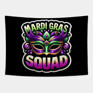 MARDI GRAS SQUAD Tapestry