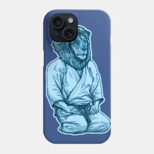 Sensei Lion - Martial arts - Leon bjj, judo, jiu jitsu Phone Case