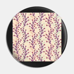 Pattern with plants Pin