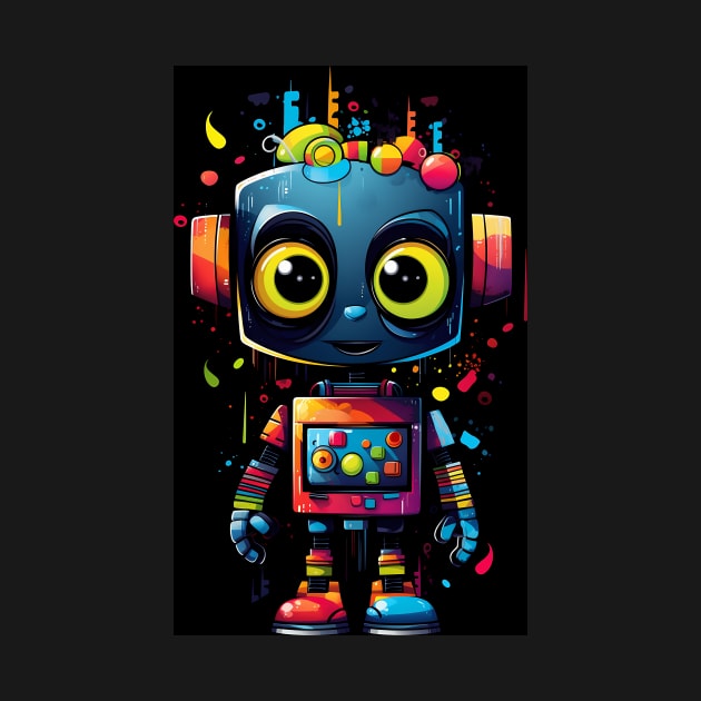 Robot - Dotty by Mistywisp