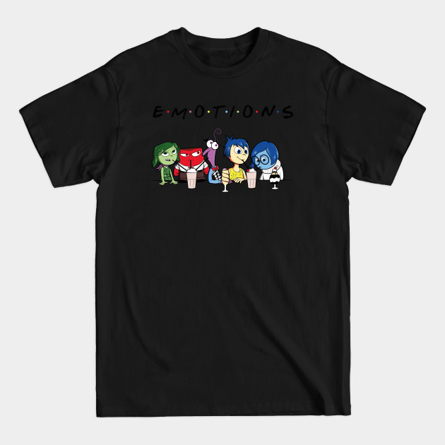 Disover E·M·O·T·I·O·N·S - Inside Out - T-Shirt