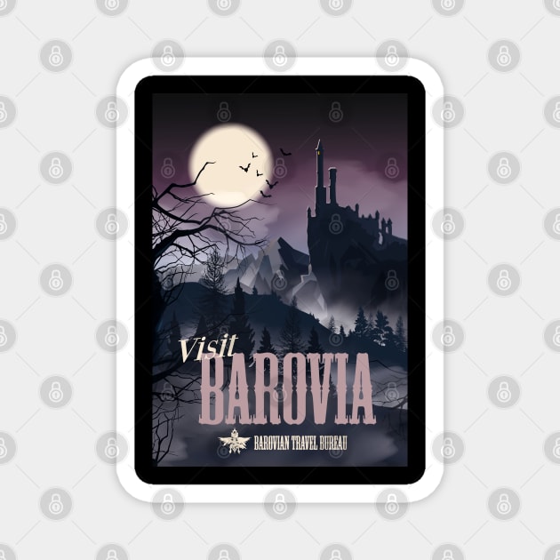 VISIT BAROVIA FULL ART Magnet by Aftalnoran