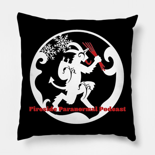 Krampus Fireside Pillow by Fireside Paranormal