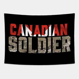 Canadian Soldier Tapestry