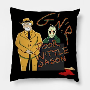 Poor Wittle Jason Vorhees Pillow