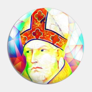 St. Augustine Colourful Portrait | St. Augustine Artwork 12 Pin