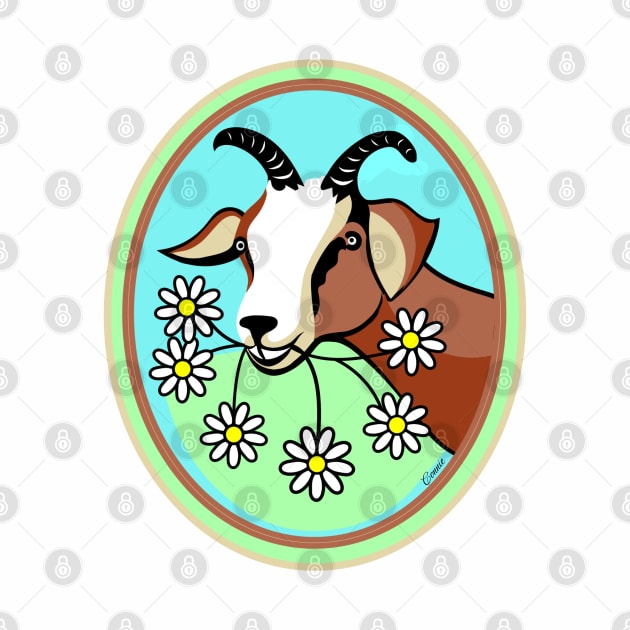 Daisy Goat by Designs by Connie