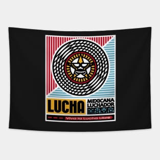 viva la lucha libre dos Tapestry