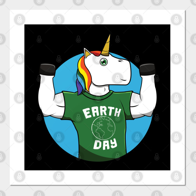 Earth Day 2019 Funny Unicorn Environment Drawing Environment