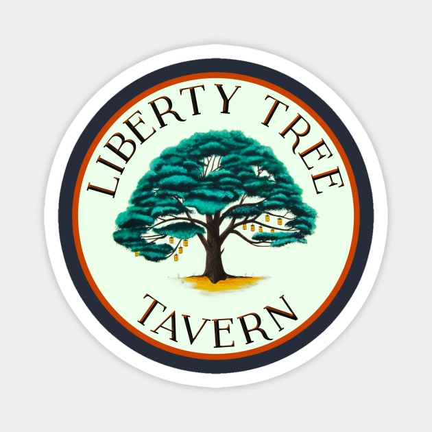 Liberty Tree Tavern Magnet by PoppedCultureTees