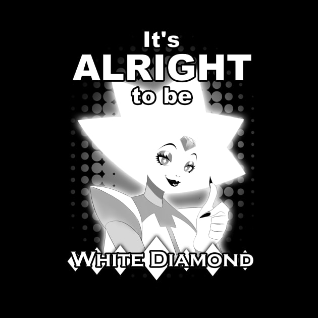 Steven Universe - it's Alright to be White Diamond by Reddanmanic