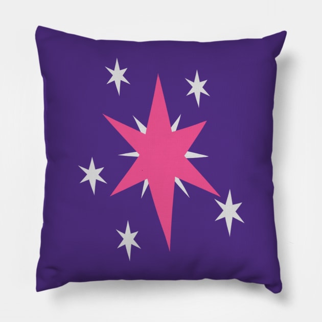 Twilight Cutie Mark Pillow by MidnightPremiere