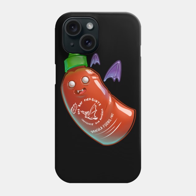 Sriracha Phone Case by JoeClarkart