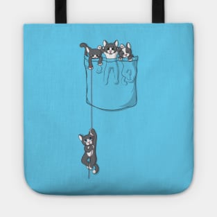 Pocket Kittens Tote