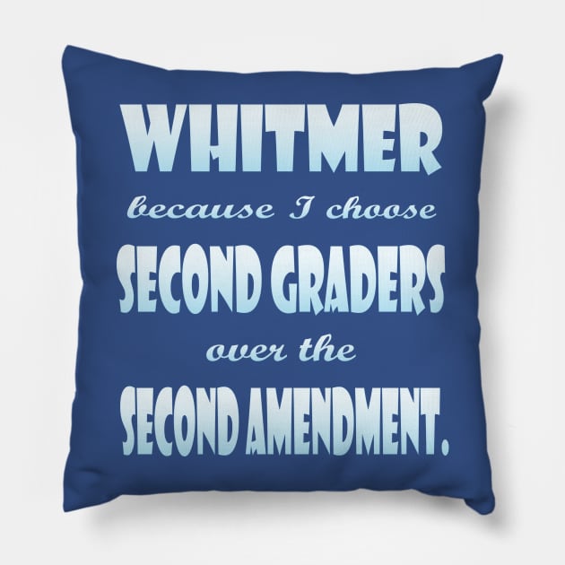 Whitmer Choose Second Graders over Second Amendment Pillow by Klssaginaw