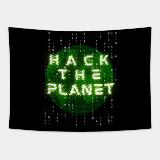 Hack the Planet Tapestry