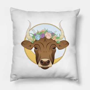 Taurus Zodiac Sign Pillow