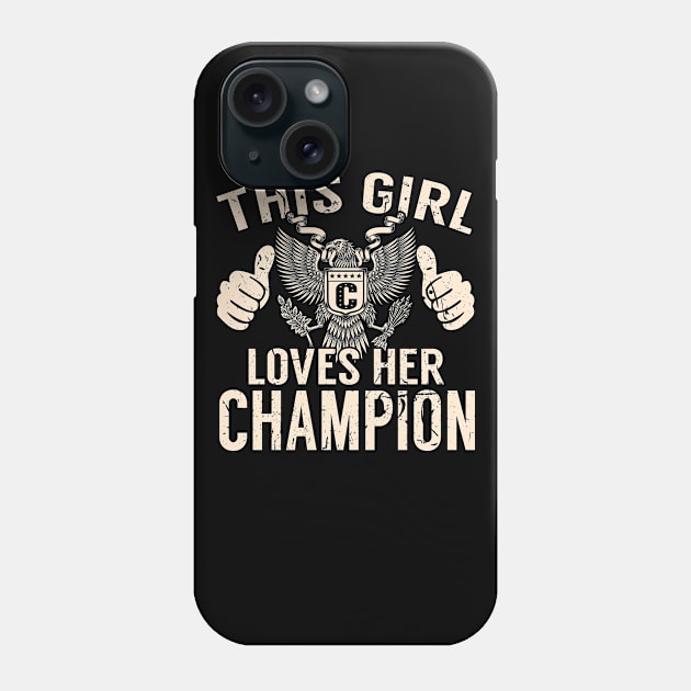 CHAMPION Phone Case by Jeffrey19988