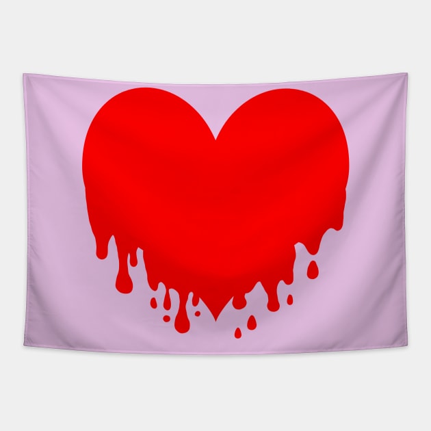 Broken Heart Tapestry by ShopBuzz